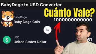 Cuánto VALE HOY 1 Trillion de BabyDoge Coin?