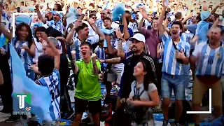 WATCH: Celebrations in Argentina as the team REACHES the FIFA World Cup FINAL