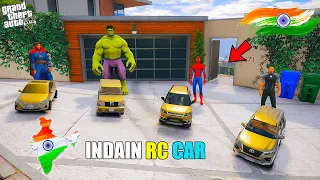 Franklin And Avengers Buying Mini Indian GOLD RC Car in GTA 5 | GTAV Avengers | A.K GAME WORLD