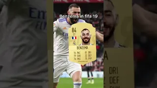 Benzema fifa evolution