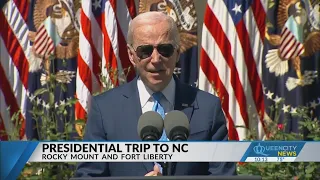 President Biden, First Lady to visit Rocky Mount and Fort Liberty on Friday