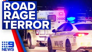 Learner driver hospitalised after road rage attack | 9 News Australia