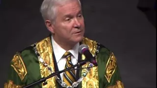 Charter Day 2013: Robert Gates' keynote (complete)