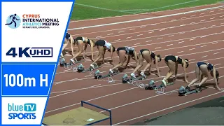 ⁴ᴷ 100m Hurdles • 1st Cyprus International Meeting