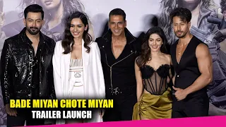 Uncut-Bade Miyan Chote Miya Trailer launch | Akshay Kumar,Tiger Shroff,Prithviraj Sukumaran,Manushi