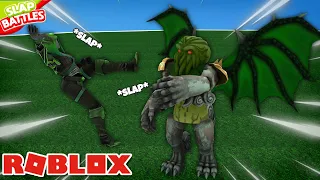🐙 Roblox Cthulhu plays 👏 Slap Battles 👏 Glove testing 🧤Part 1