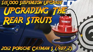 My $15K Suspension Upgrade Part 4: H&R lowering springs and Tarett monoball shock mounts (Cayman S)