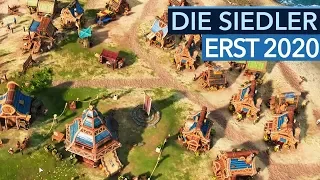 Die Siedler kommt später, dafür mit mehr Features