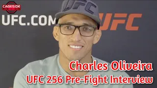 Charles Oliveira Believes He'll Fight McGregor or Poirier for the Title with Ferguson Win | UFC 256