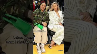 Savannah James At Lebron James NBA's All Time Scoring Record Game | Lakers Vs Thunders #shorts