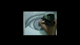 Hyper Realistic Eye drawing - Graphite drawing #drawing #shorts #hyperrealisticart