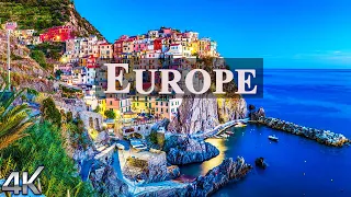 Europe 4k - Stunning Footage - Scenic Relaxation Film With Calming Music   (Nature 4k UHD)