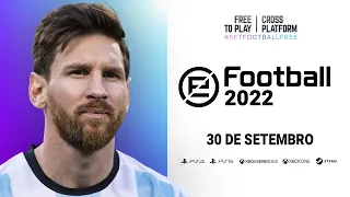 PES 2022 (Efootball) Gameplay - EXCELENTE NOVIDADE PARA O JOGO!