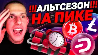 АЛЬТКОИНЫ НА ПИКЕ! ЗНАЧЕНИЯ 92 | DASH, Litecoin (LTC), Bitcoin | КОГДА ПОКУПАТЬ? КОГДА ПРОДАВАТЬ?