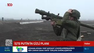 Ukrayna sınırına asker yığan Rusya'nın planı bambaşkaymış! İşte Putin'in gizli planı