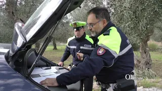 Bari, telelaser "criminale" a fine curva in via Trisorio Liuzzi