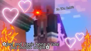 OLD VID ||Lizzie and Joel being a cute but chaotic couple || empires smp || #ldshadowlady