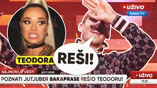 REŠIO SAM TEODORU DŽEHVEROVIĆ UŽIVO NA TV-u!!! *pobedio sam*