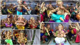 Lalbaug Atul Sagar Arts che Ganpati Bappa Chya murtya 2022 || Sa videos