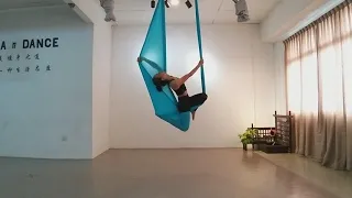 Aerial yoga aerial dance 空中瑜伽  空瑜舞韵  漩涡贝壳花式