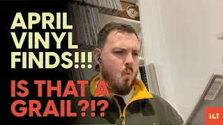 APRIL VINYL FINDS!!! IS THAT A GRAIL?!? #vinyl #vinylcommunity #vinylfinds