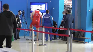 Взвешивание борцов Чемпионат России 2021 Улан-Удэ, до 74 и 125 кг.