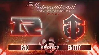 🔴DOTA 2 [RU] Entity Gaming vs RNG [bo1] The International XI, Playoff, Lower Bracket, Round 1