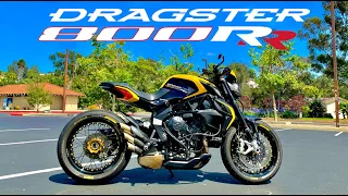 MV Agusta Brutale Dragster 800 RR Detailed Review [SPEED, HANDLING, SOUND, STYLING]