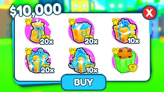 Spending $10,000 On Pet Sim X Toy Gifts! (SUMMER UPDATE)