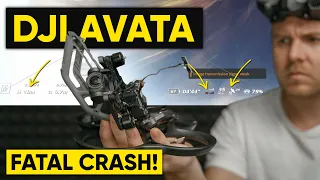 DJI Avata FPV FATAL CRASH & LOSS ! A Huge Problem with The Avata?