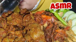ASMR MUKBANG JENGKOL BALADO IKAN ASIN SAMBEL TERASI | SPICY FOOD | EATING SOUNDS
