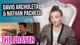 Vocal Coach Reacts to The Prayer - David Archuleta & Nathan Pacheco