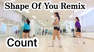 Shap Of You Remix Linedance (Count) 신나는 초급작품