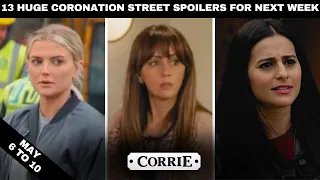 13 Huge Coronation Street spoilers for next week from May 6 to 10 | #corrie #spoilers #2024