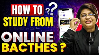 The Right Way To Study From Online Batches ✅ || Pro Study Tips For Students 😎