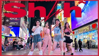 [4K] [KPOP IN PUBLIC NYC | ONE TAKE] Kiss of Life - 'Shhh' (쉿) | DANCE COVER by Echo Dance Crew NYC