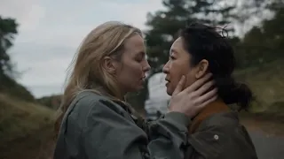 villaneve road kiss scene - killing eve 4x08