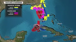 Evacuation orders continue in Florida ahead of Hurricane Ian's landfall