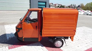 Ape 50 Piaggio trójkołowiec w wersji Van