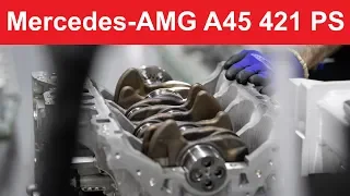 Amazing Technology ▶️ Mercedes A45 AMG Factory Production Line (M139) Engine Assembly