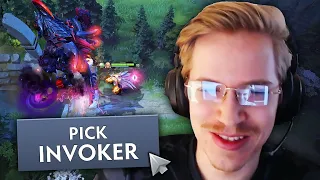 How Topson makes his INVOKER ready for Dreamleague...