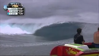 John John Florence vs Kai Otton vs Brett Simpson - 2014 Billabong Pro Tahiti