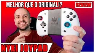 Review Joy Con NYXI: a melhor alternativa de controle para Nintendo Switch, com grip e leds RGB!