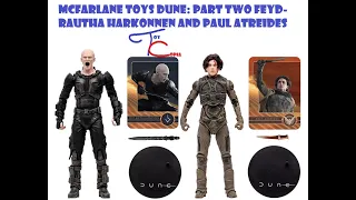 Review of McFarlane Toys Dune Part Two Feyd Rautha Harkonnen and Paul Atreides