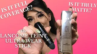 First Impression on the Lancome Teint Ultra Wear Foundation Stick