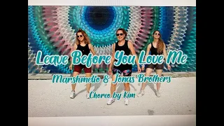 Leave Before You Love Me | Marshmello x Jonas Brothers | Dance Workout | Zumba