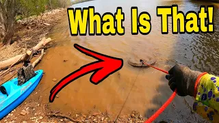 Holy ****! I Found A Gun, Explosives & Criminal Evidence Magnet Fishing!!!