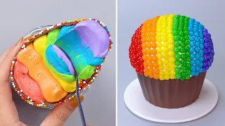 Top Colorful Cake Decorating Ideas | Quick and Easy Cake Tutorials | So Yummy Chocolate Cake