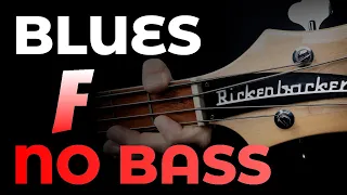 [FREE] No Bass Backing Track - Blues - F