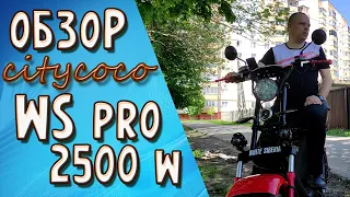 Citycoco White Siberia WS pro 2500W, Electric Scooter Overview